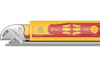 La llave de boca autoajustante Joker 6004 en la versión VDE.