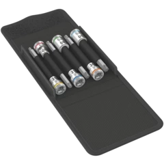 8767 B TORX® HF 1 Набор отверточных головок Zyklop TORX®, с фиксирующей функцией, привод 3/8", 6 предметов