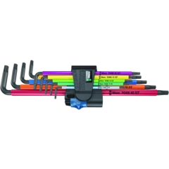 967/9 TX XL Multicolour HF 1 Набор Г-образных ключей с фиксирующей функцией, удлиненный, 9 предметов