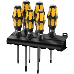 977/6 TORX® Набор отверток Kraftform Wera: отвертка-резец + подставка, 6 предметов