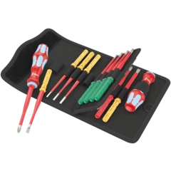 Kraftform Kompakt VDE Stainless 17 extra slim 1 Tool Finder, 17 предметов