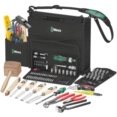 Wera 2go H 1 Assortimento utensili per lavorazione legno, 134 pezzi